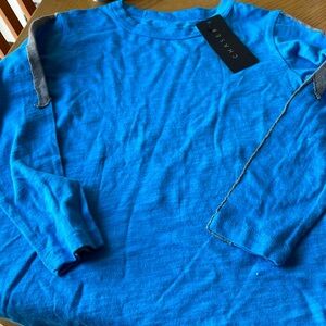 Chaser Bolt Blue Danube Long Sleeve Shirt Boy Size 6 NWT